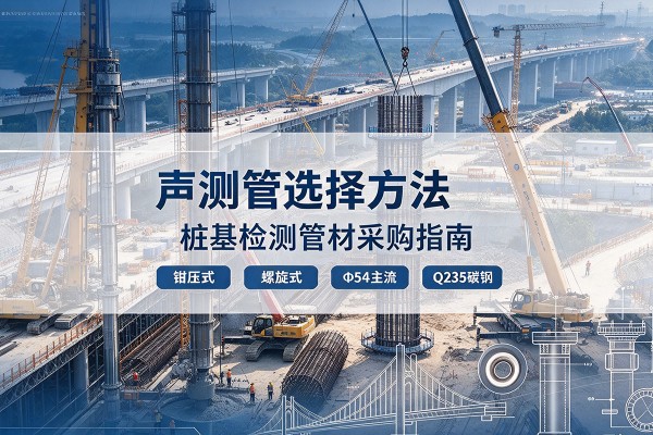 可克达拉声测管选型标准