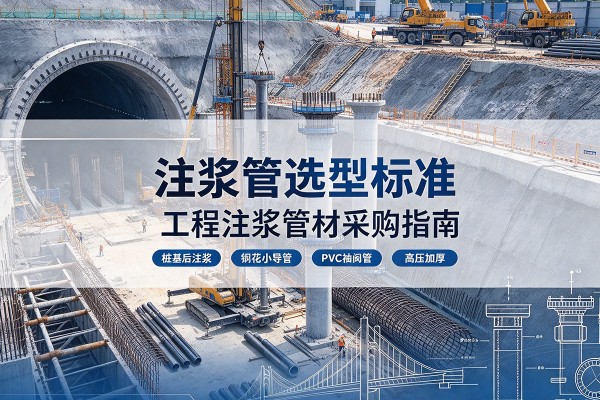可克达拉注浆管选型标准