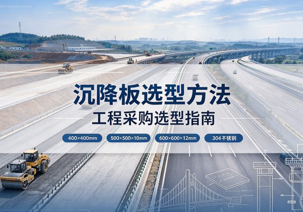 可克达拉沉降板选择方法